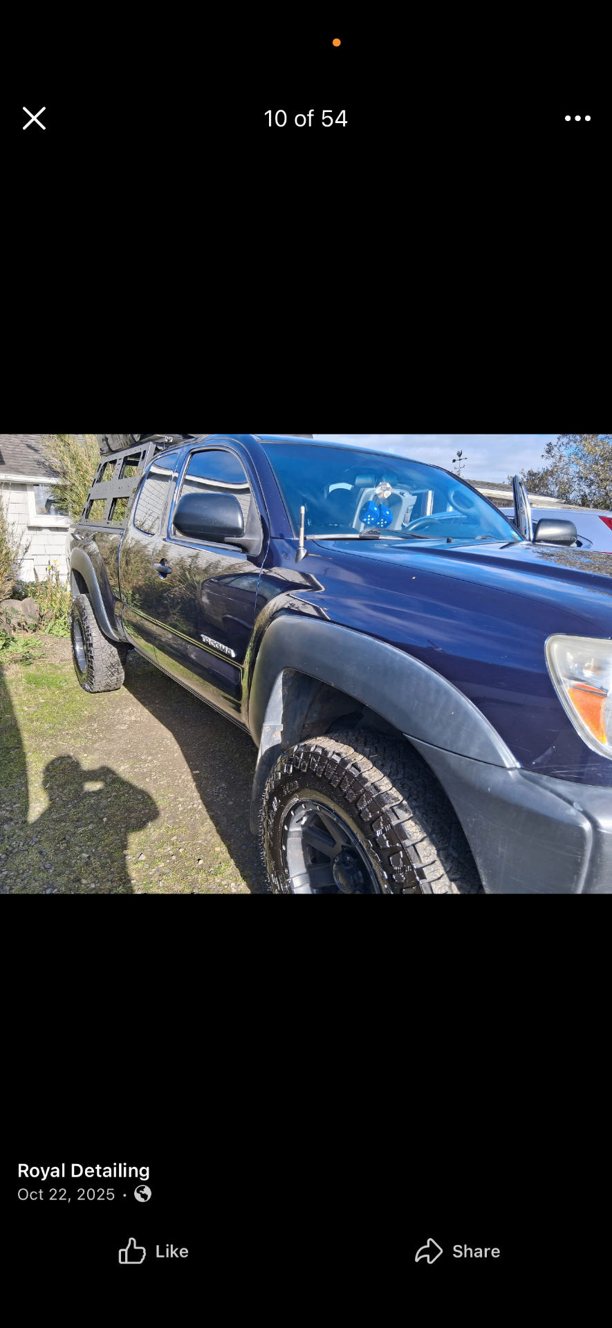 Toyota Tacoma · Nautical Blue — Exterior · Decon & Sealant